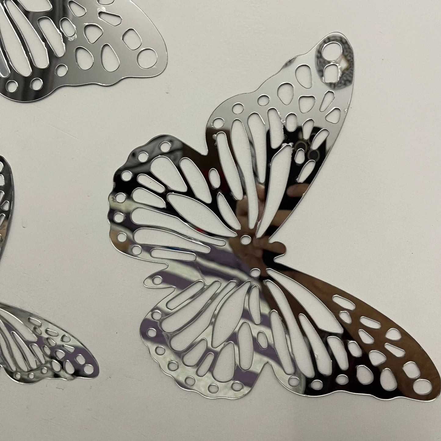 New Style Acrylic Mirror butterflies set for Wall Decor