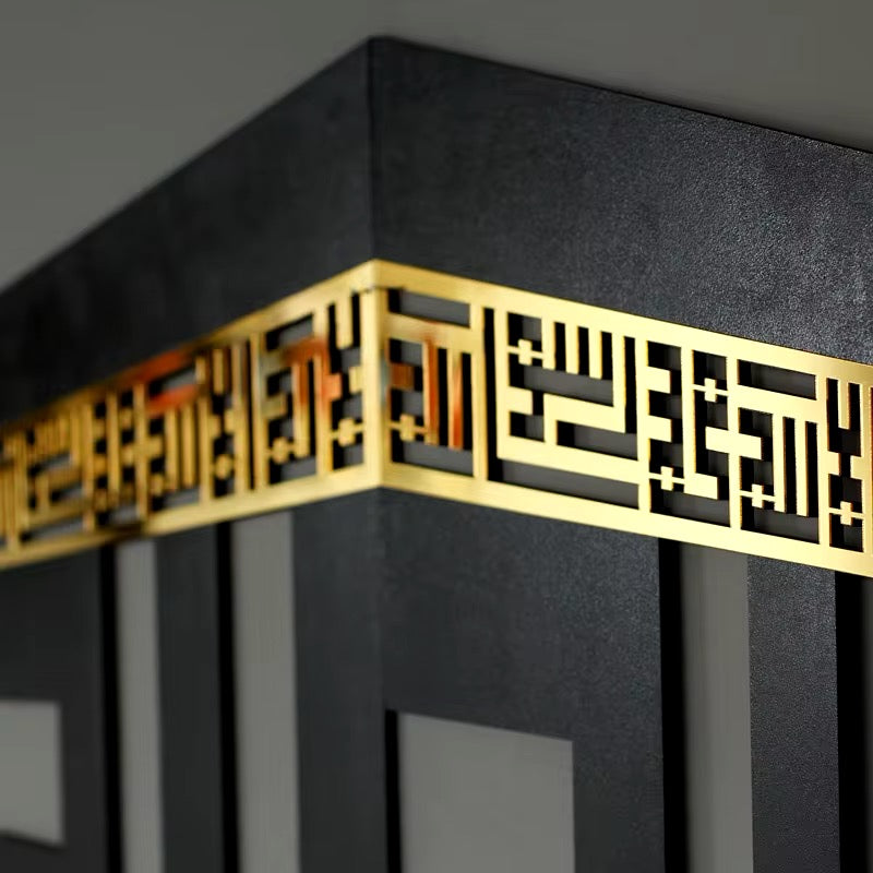 Khana kaba Islamic Wall Art Acrylic Wooden prayer area