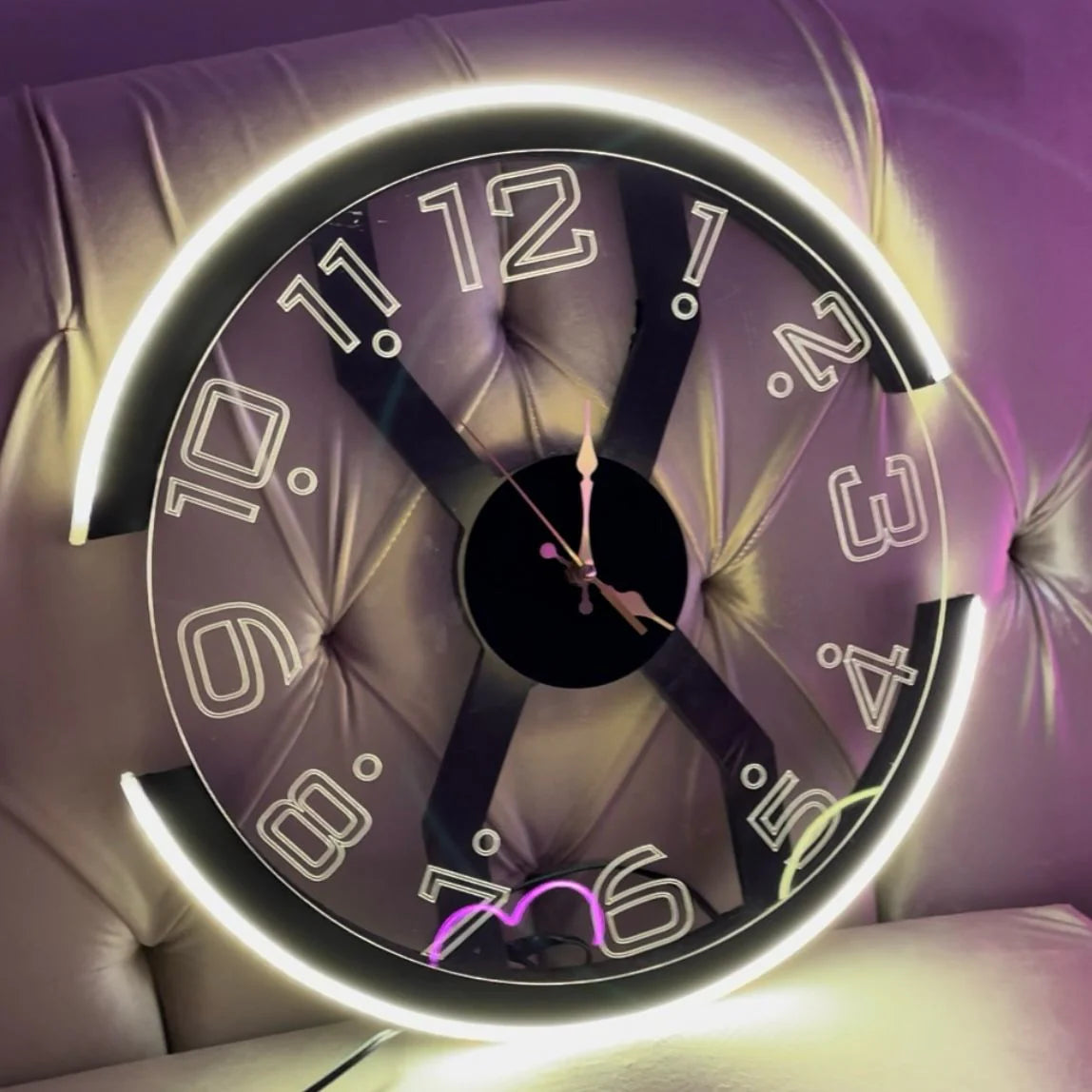 Modern Style LED Wall Clock large size